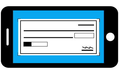 Deposit printed check